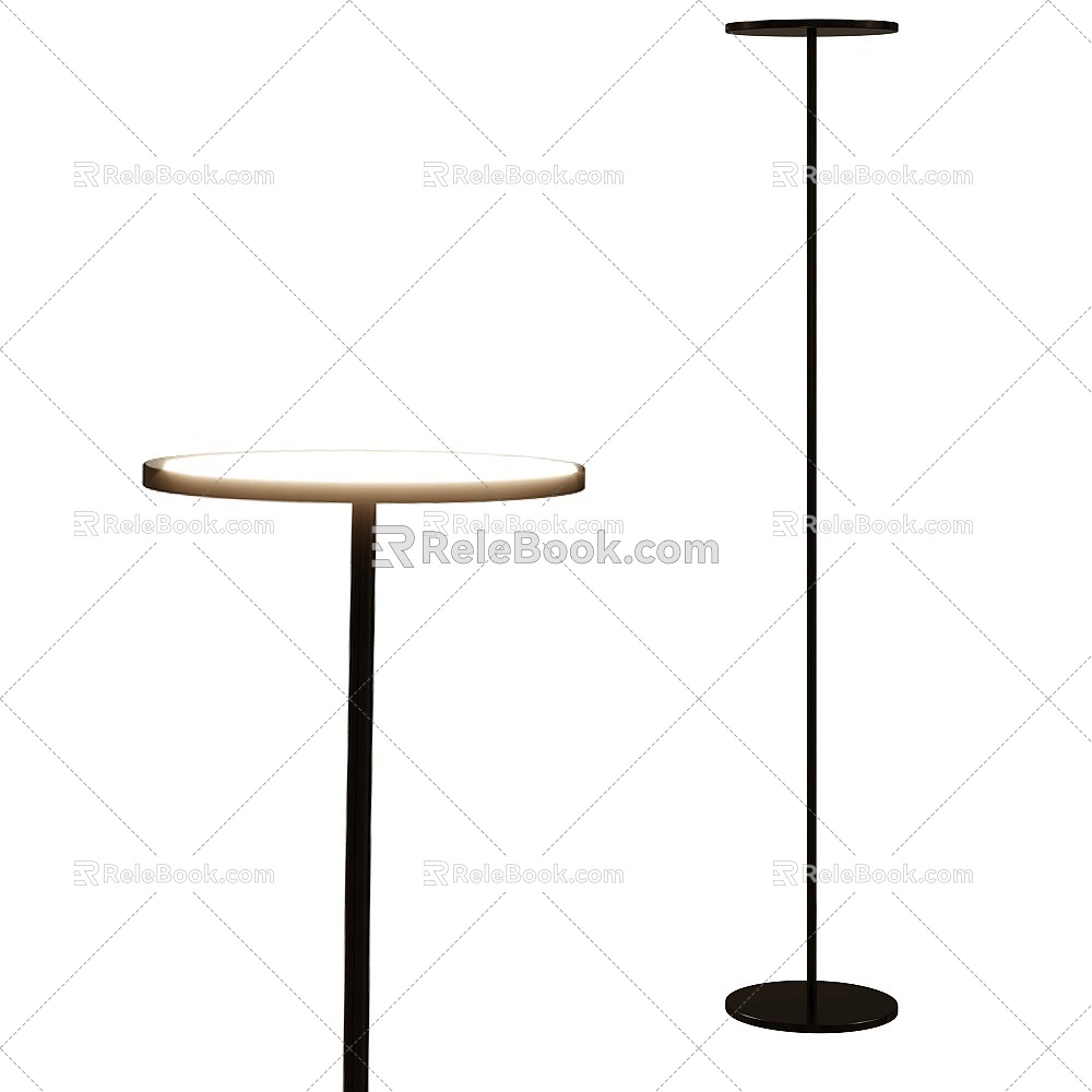 Artemide floor lamp 3d model