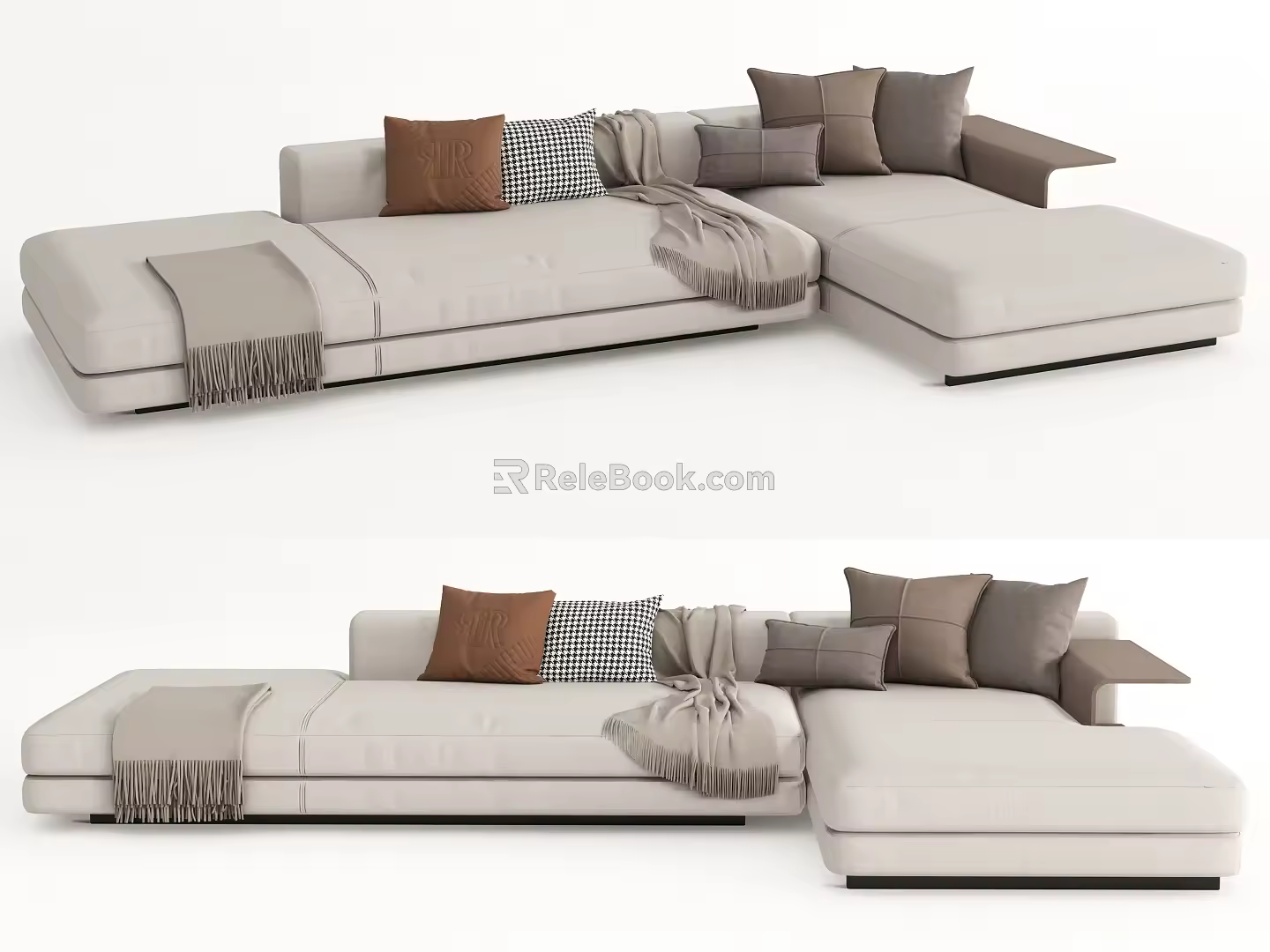 Multiplayer sofa SU model 3d model