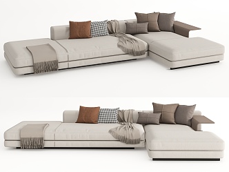 Multiplayer sofa SU model 3d model