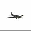 Classic Silver Airplane Models With Yellow Trimmed Wings And Trans World Logo