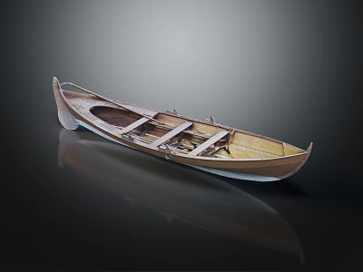 Modern Boat Small Boat Fishing Boat Speedboat 3d model