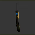 Tactical Mobile Weapon With Black Body Yellow Wheels And Antenna Design