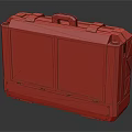 Professional Medical Emergency First Aid Kit With Red Cross Design And White Surface