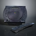 RCA RIVECD CD Player Device With Remote Control And Function Buttons