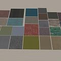 Modern floor tile wallpaper decoration materials indoor paving tiles floor tiles wall tiles 3d model