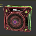 Nikon Wireless Connector Square Black Compact Digital Accessory with Durable Design for Digital Devices
