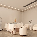 Modern Quiet Beauty Room Design Beauty Salon 3d model