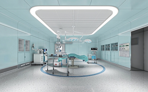 Modern Operating Room 3d model