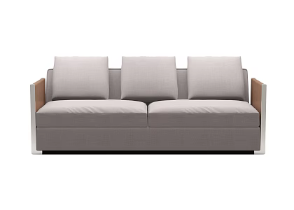 Modern double sofa 3d model