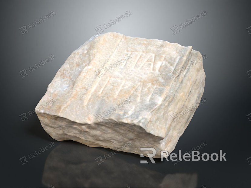 Stone Rock Stone Stone Appreciation Stone Strange Stone Ore Realistic model