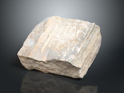 Stone Rock Stone Appreciation Stone Strange Stone Ore Realistic model