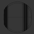 Middle Style Mirror 3d model