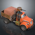 Self-made armed car modified car modified car chariot doomsday car self-made car self-made car modified car 3d model