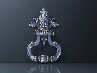 Handle door handle 3d model