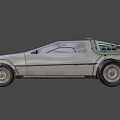 DeLonin DMC12 Car 3d model