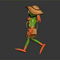 Frog Poison Frog Game Frog Reptile Cold Blooded Animal Reptile 3d model