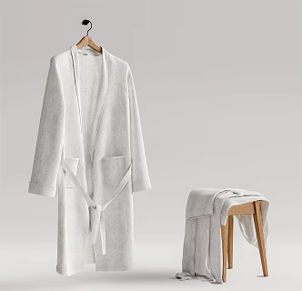 Modern Bathrobe 3d model