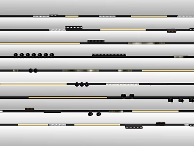 Modern Spotlights Track Spotlights 3d model Modern Spotlights Track Spotlights 3d model