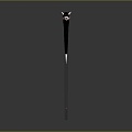 scepter ancient scepter walking stick tongue scepter 3d model