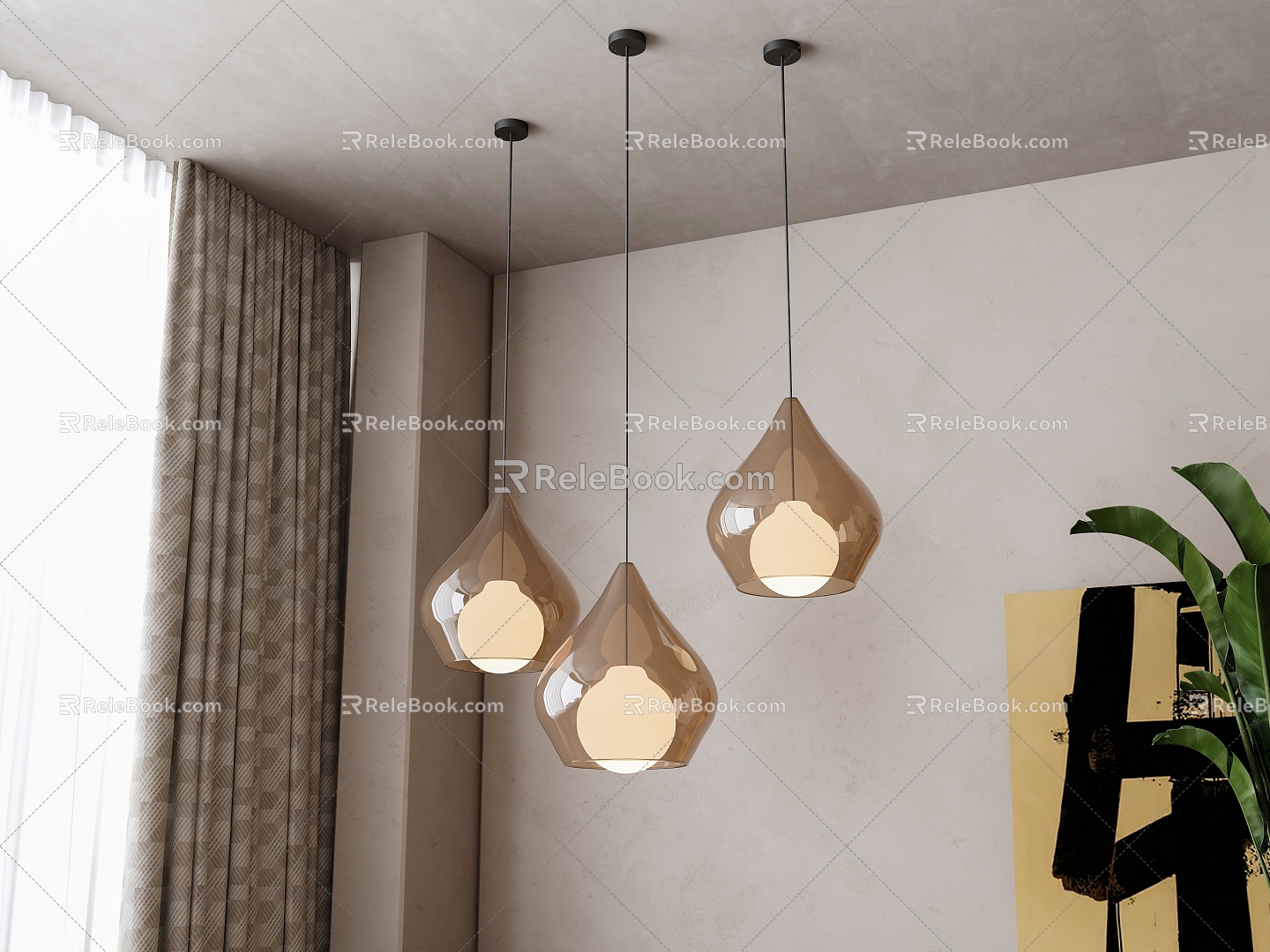 Pendant lamp model