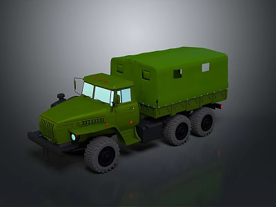 Green Military Tank With Heavy Armor And Turret For Army Operations 3d model