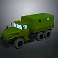 Green Military Tank With Heavy Armor And Turret For Army Operations