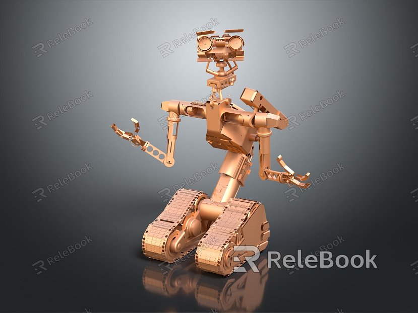 Modern Robot Robot Number Robot Toy model