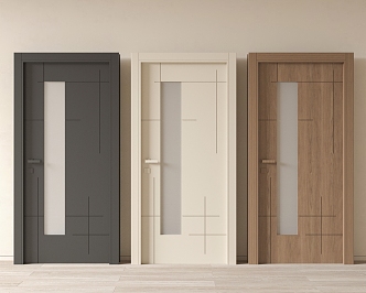 Nordic Single Door Combination 3d model