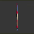 Cartoon Character Wearing Blue Hat Red Pom Pom Red Coat Blue Pants And Sad Expression