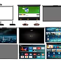 Projection Monitoring System With Various Projection Screens And High Definition Displays