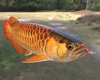 Modern over-the-back Arowana 3d model