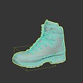 Modern Boots Mountaineering Shoes 3d model