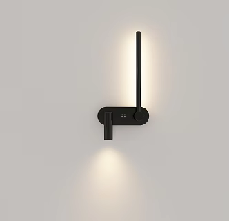Modern minimalist wall lamp 3d model
