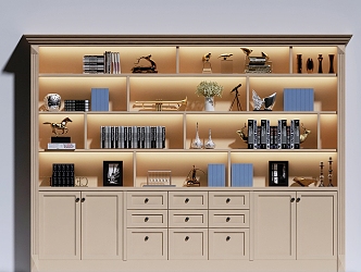 Modern Cabinet Decorative Cabinet 3d model