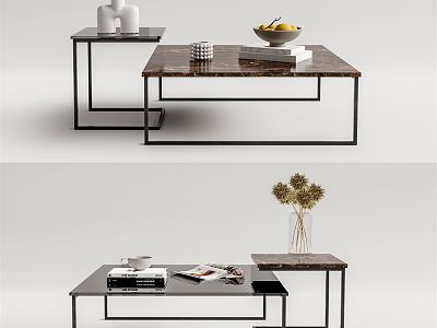 Modern coffee table model