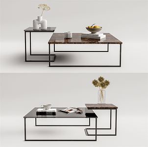 Modern coffee table 3d model