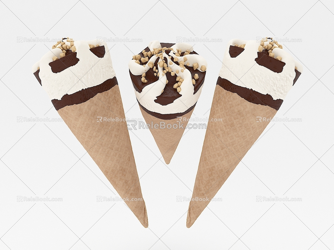 Modern Ice Cream model