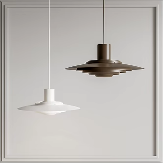 Modern chandelier 3d model