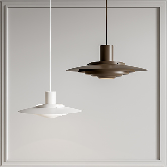 Modern chandelier 3d model