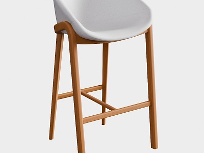 Banqueta Angulo Bar Chair 3d model