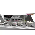 Modern Auto Showroom Displaying Various Types Of Vehicles In Exhibition Area