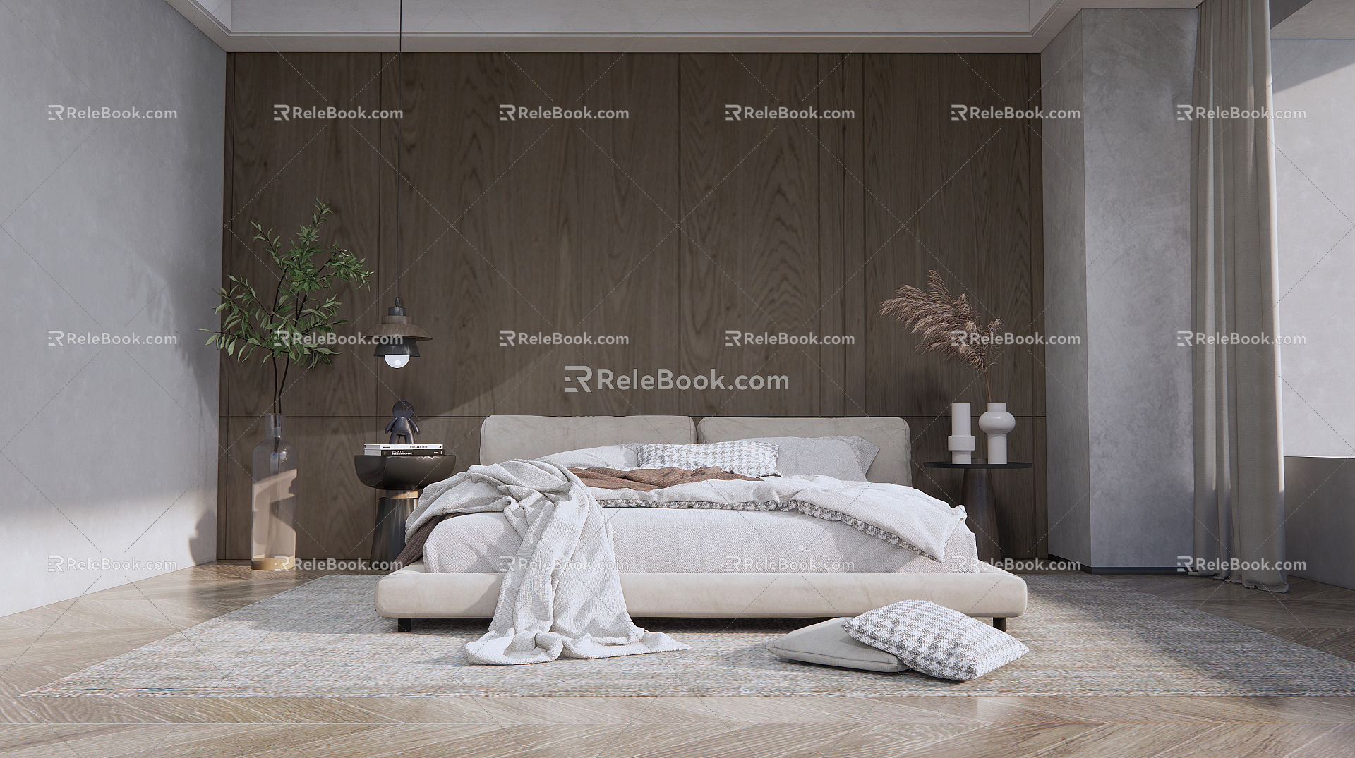 Modern Bedroom Home Bedroom 3d model