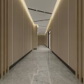 Modern aisle elevator 3d model