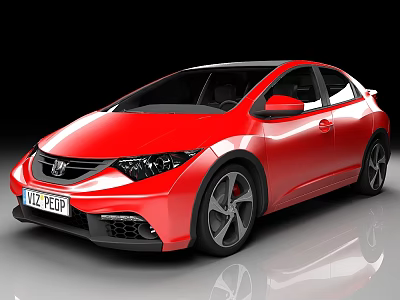Honda S UV off-road vehicle sedan hatchback 3d model