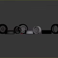 Premium Automotive Parts Including Alloy Rims And Durable Rubber Tires