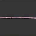 Purple Textured Cylindrical Tube Object With Central Hole On Dark Surface