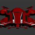 Modern Spaceship Spacecraft 3d model
