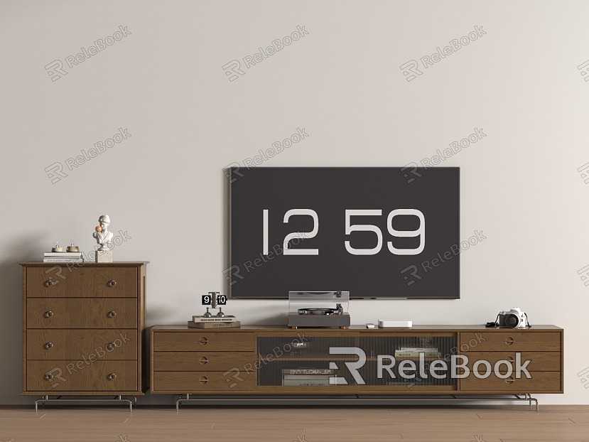 TV cabinet model