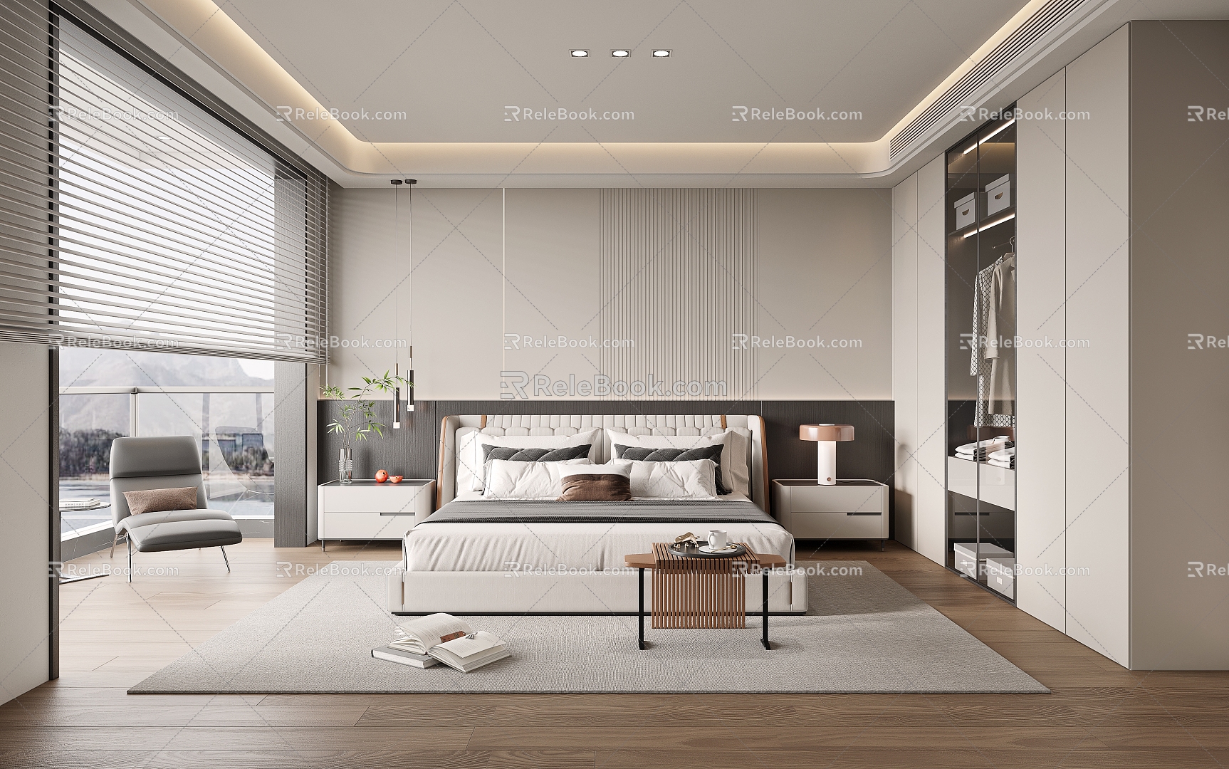 Modern Bedroom model