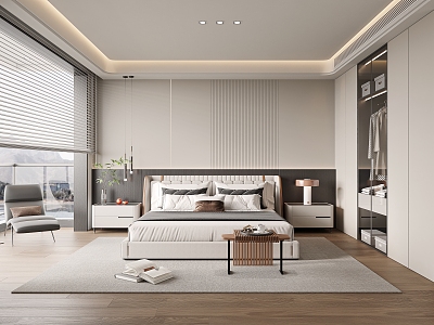 Modern Bedroom model